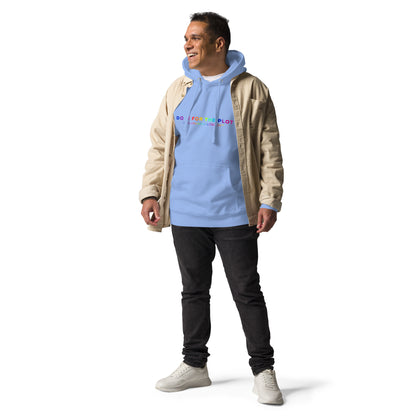 Premium Hoddie DO IT FOR THE PLOT - Rainbow Edition