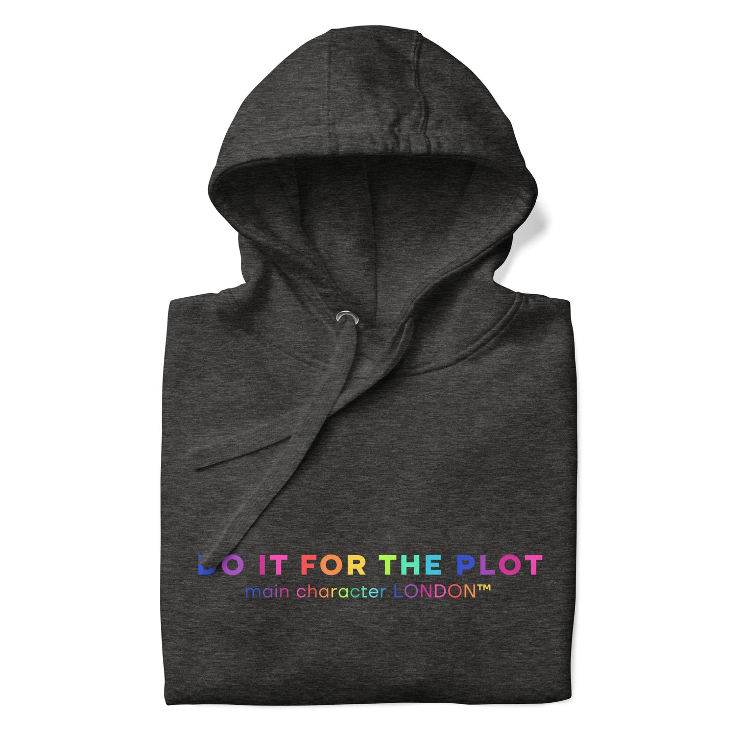 Premium Hoddie DO IT FOR THE PLOT - Rainbow Edition