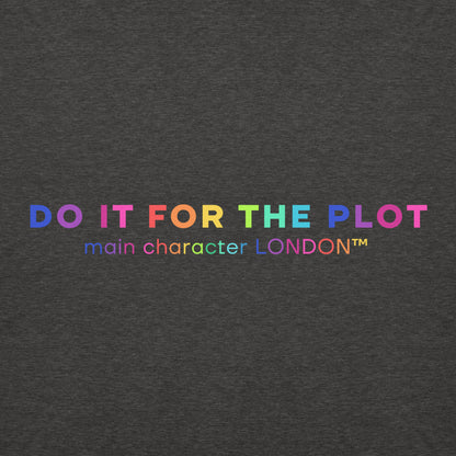 Premium Hoddie DO IT FOR THE PLOT - Rainbow Edition