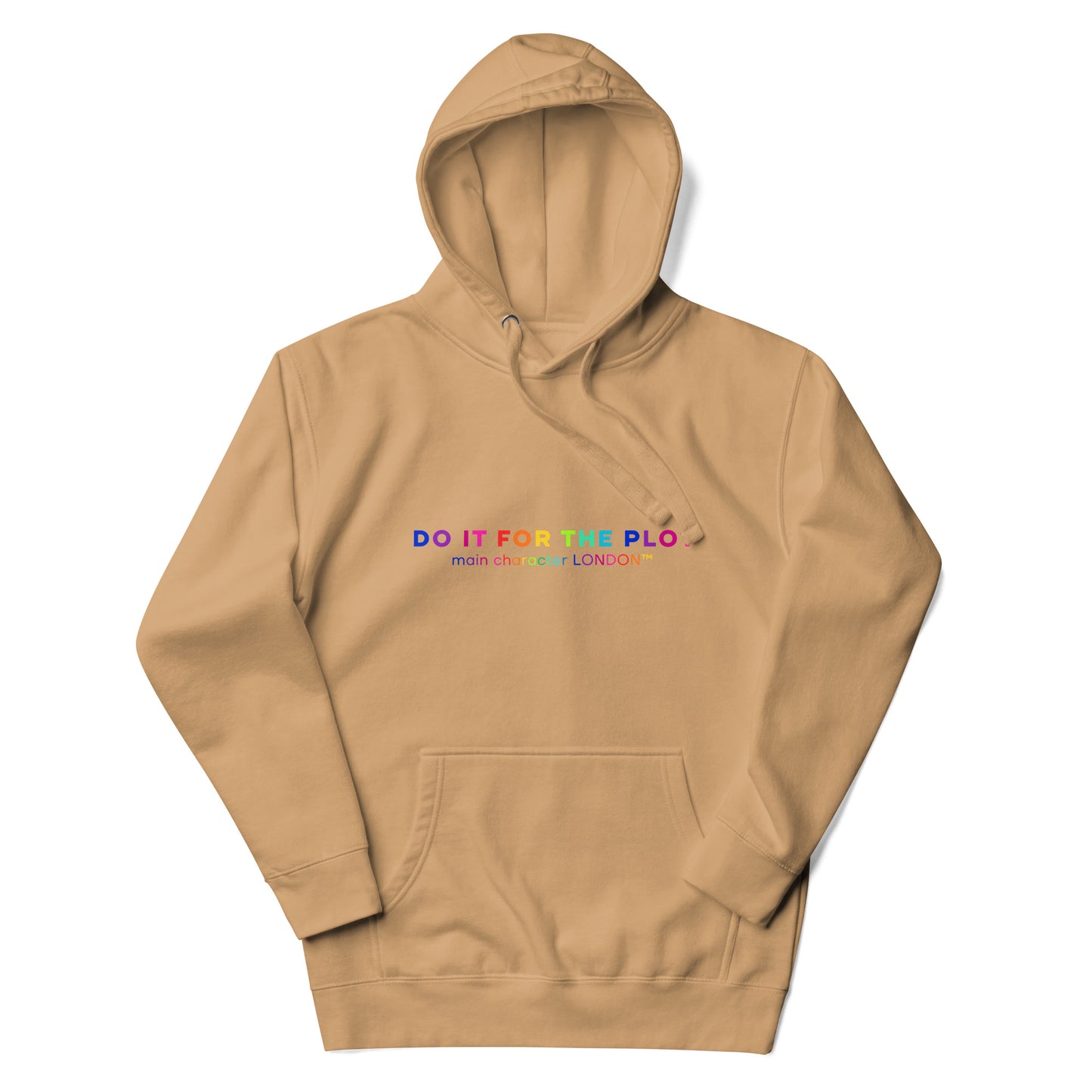 Premium Hoddie DO IT FOR THE PLOT - Rainbow Edition