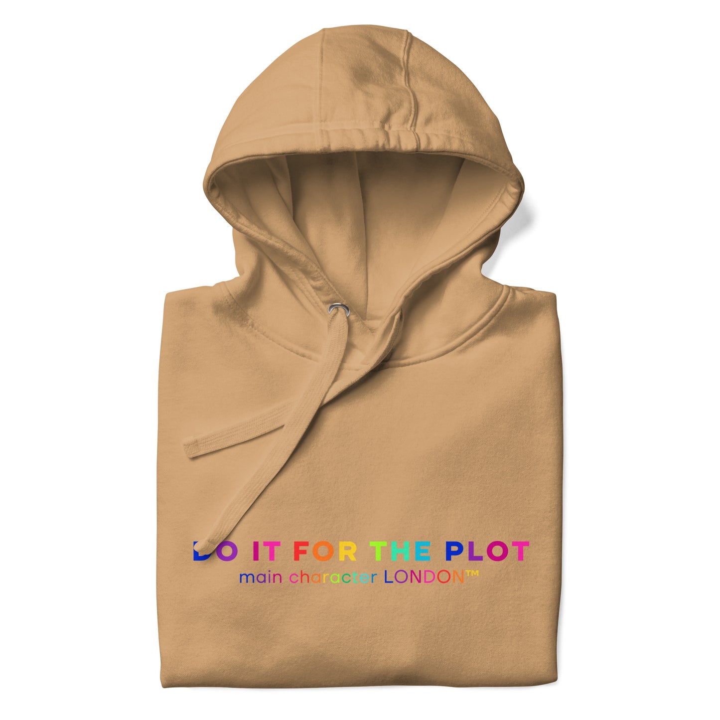 Premium Hoddie DO IT FOR THE PLOT - Rainbow Edition
