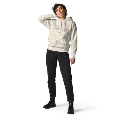 Premium Hoddie DO IT FOR THE PLOT - Rainbow Edition