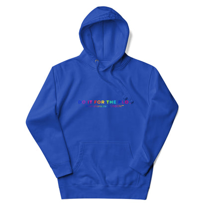 Premium Hoddie DO IT FOR THE PLOT - Rainbow Edition